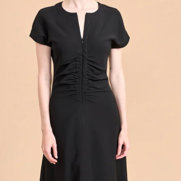 Midi Black Dress - Picture 1 of 2